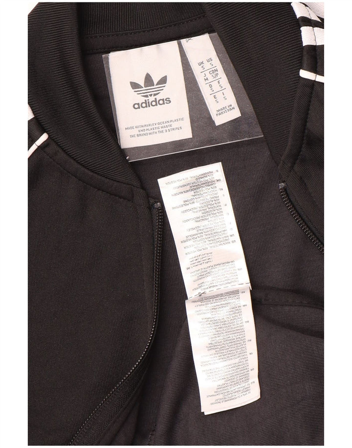 Adidas Mens Treino Top Jacket Pequeno Poliéster Preto