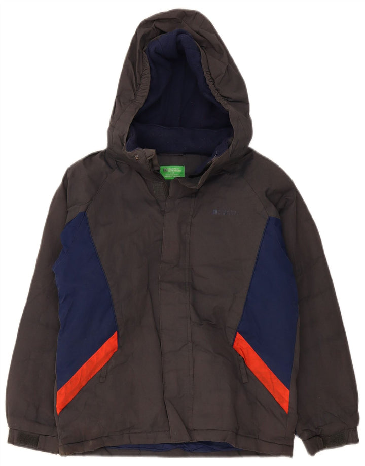 Jaqueta corta-vento para meninos Mountain Warehouse 9-10 anos cinza colorblock