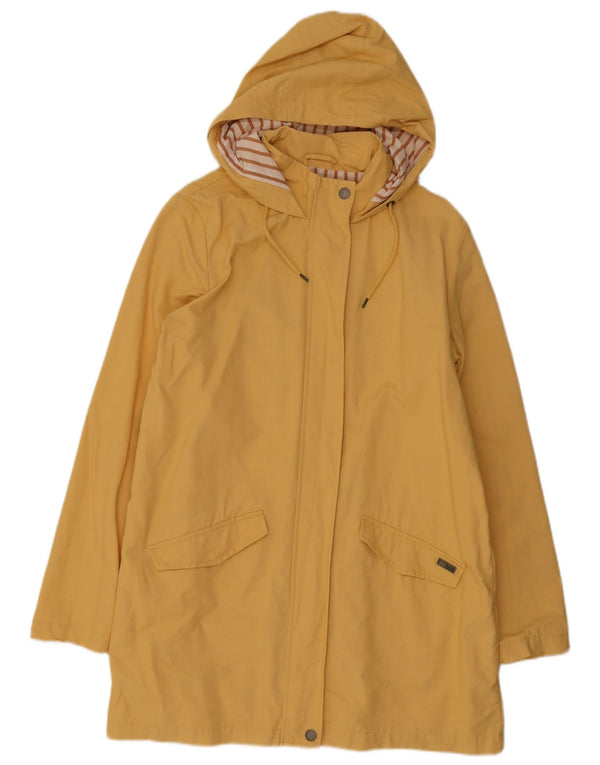 Jaqueta Parka com capuz feminina Roxy Reino Unido 16 grande algodão amarelo