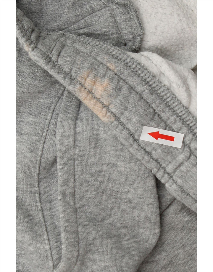 Calça de treino masculina Nike joggers grande algodão cinza
