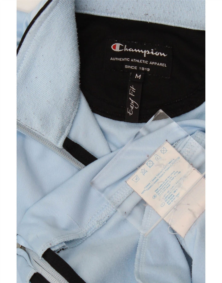 Jaqueta feminina Champion Easy Fit para treino UK 14 poliéster azul médio