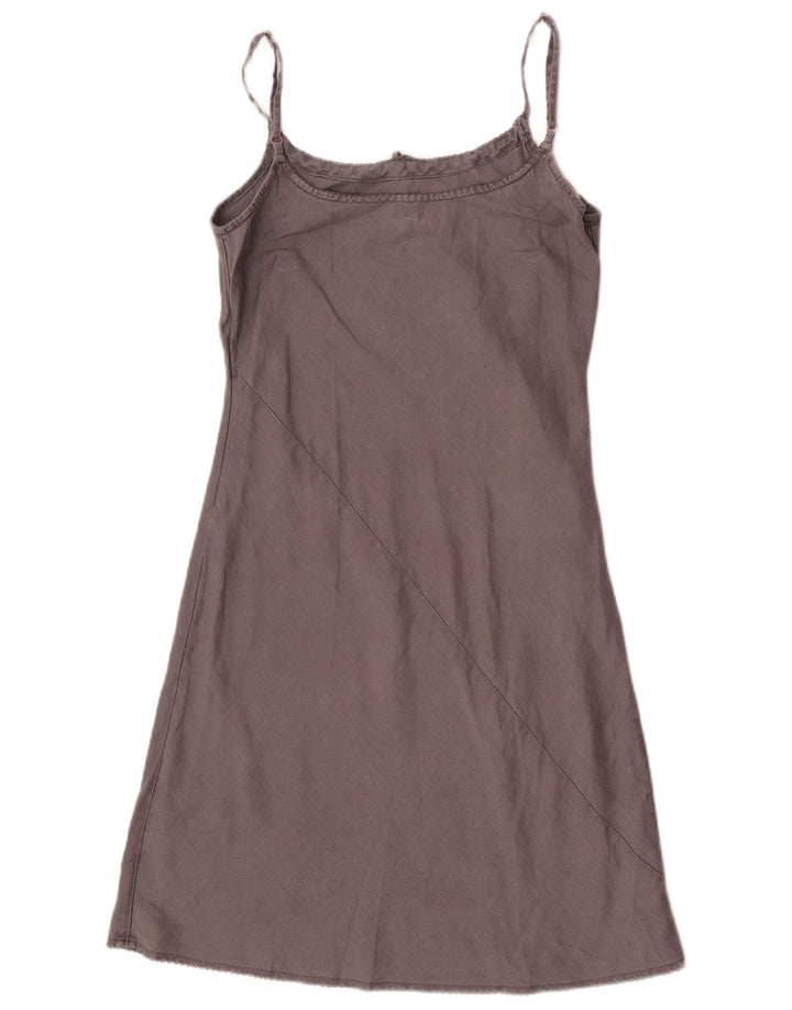 Vestido de verão feminino Oasis UK 10 pequeno cinza
