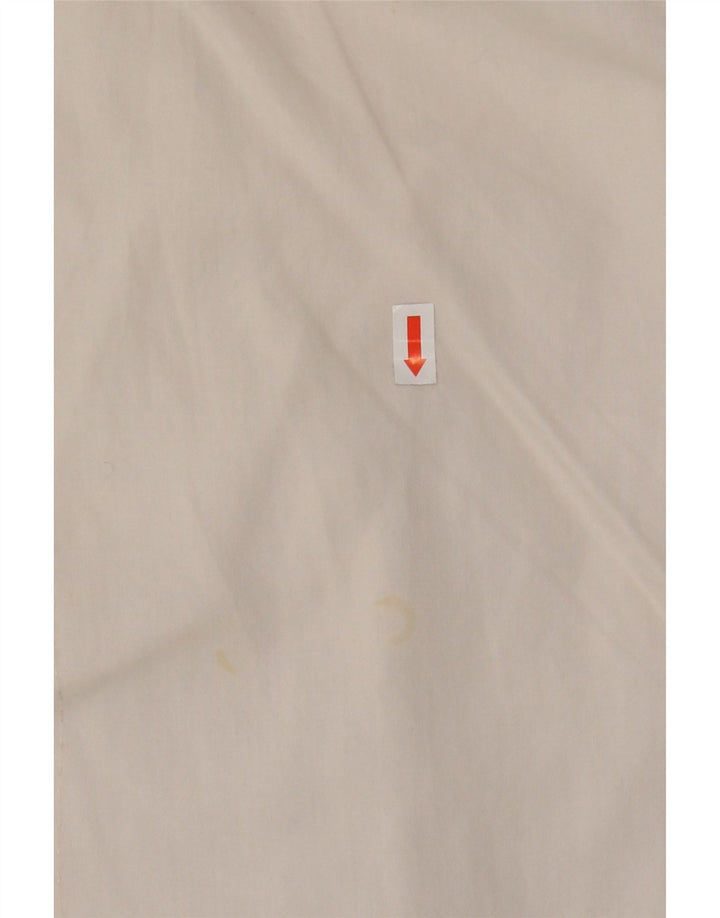 Camisa feminina MASSIMO DUTTI EU 40 médio algodão branco