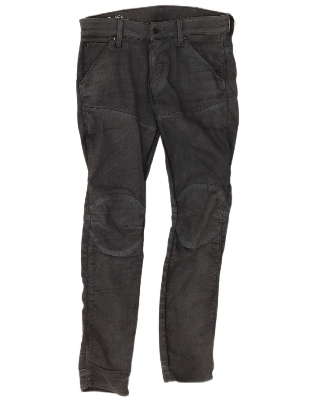 G-Star Masculino Super Slim Jeans W31 L32 Algodão Preto