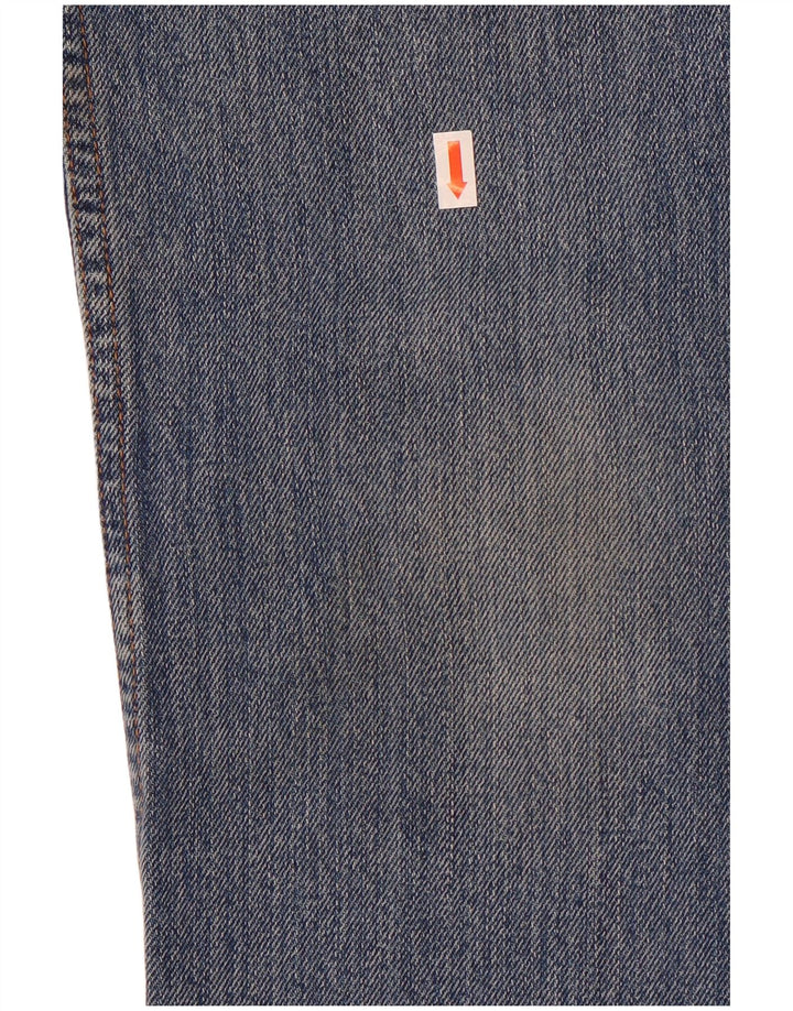 Wrangler Masculino Texas Straight Jeans W36 L32 Azul Algodão