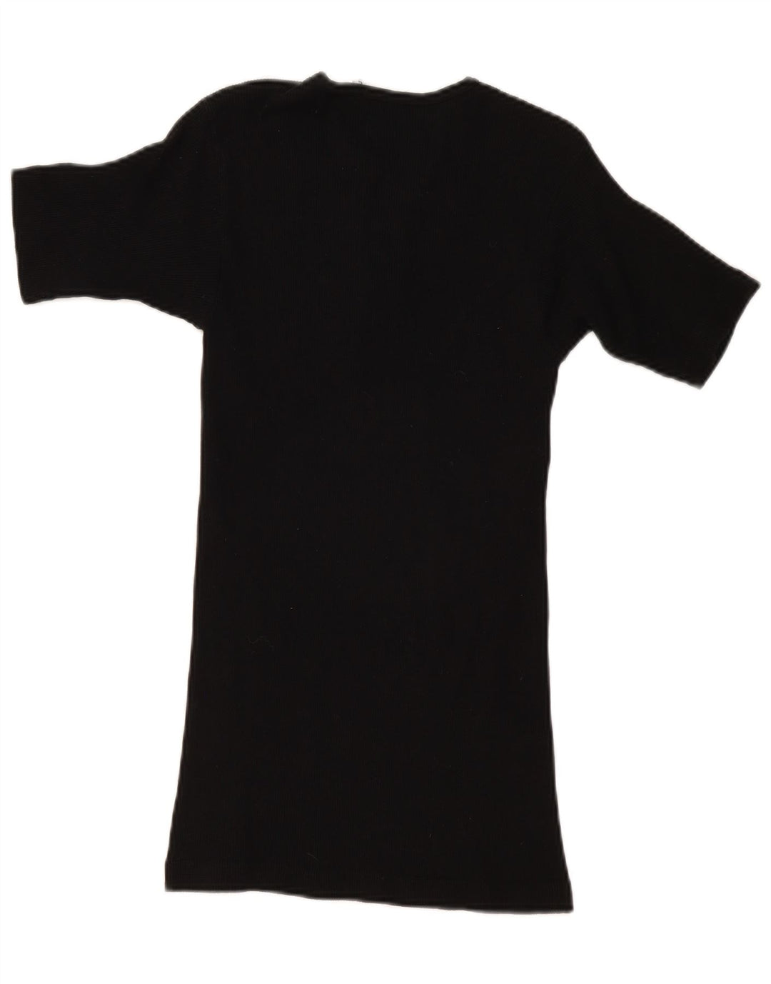 Camiseta feminina Levi's UK 8 pequena algodão preto