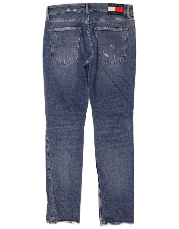 Tommy Hilfiger Mens Scanton Slim Jeans W32 L32 Blue Cotton