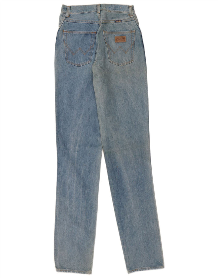 Jeans Wrangler Feminino Slim W28 L36 Azul Algodão