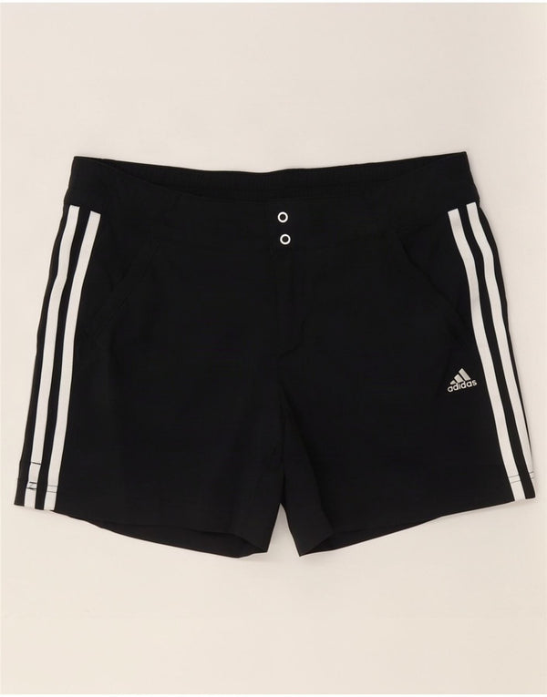 Adidas Womens Climalite Sport Shorts UK 10 Pequeno Cinza Nylon