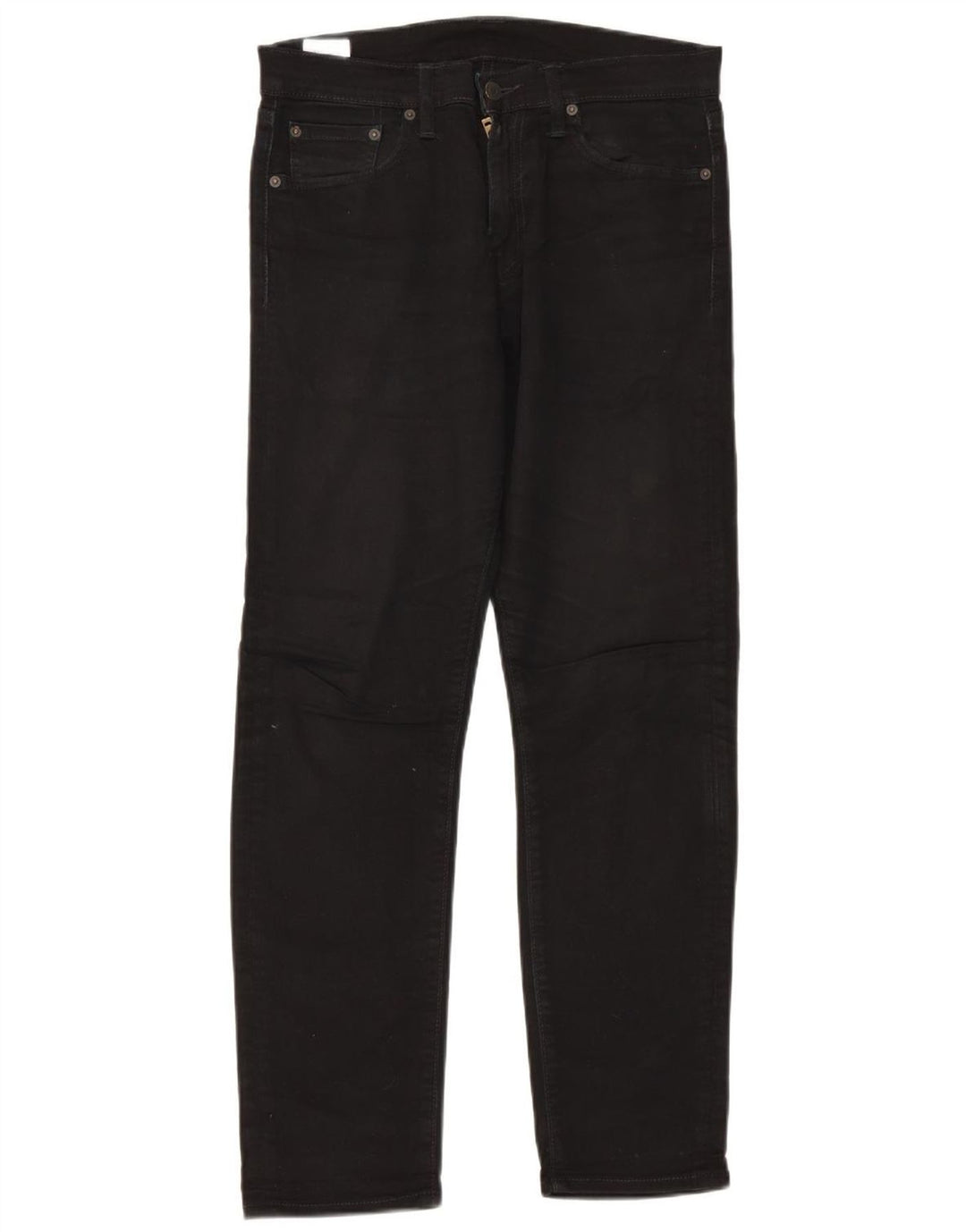 Levi's Masculino 508 Regular Tapered Jeans W30 L30 Algodão Preto