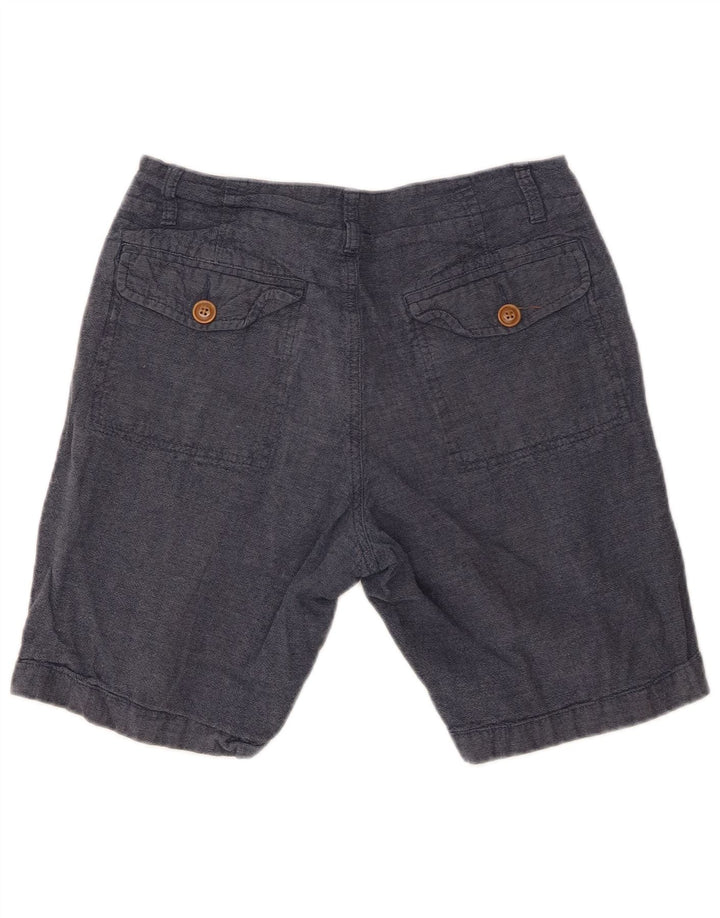 J. CREW Mens Chino Shorts W30 Médio Azul Marinho