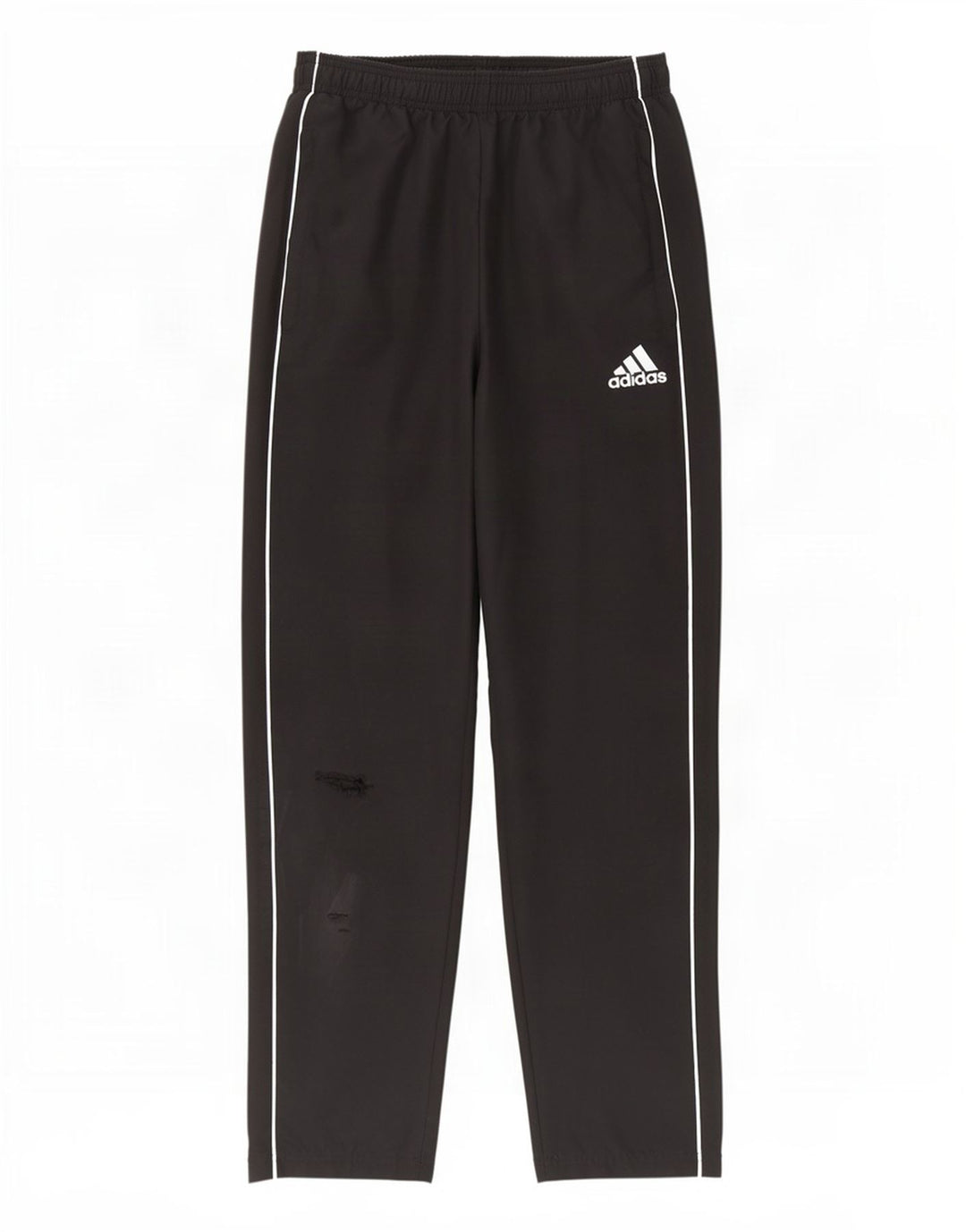 Calças de treino Adidas meninos 13-14 anos preto poliéster