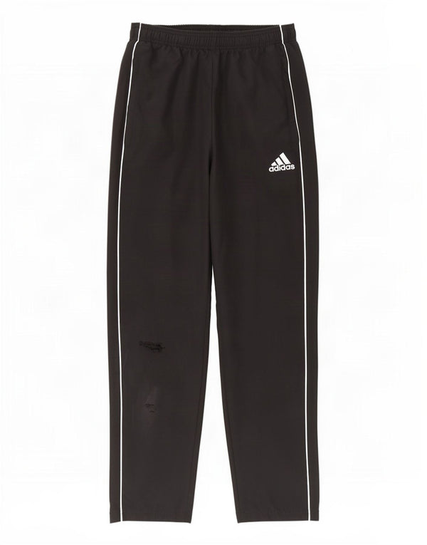 Calças de treino Adidas meninos 13-14 anos preto poliéster