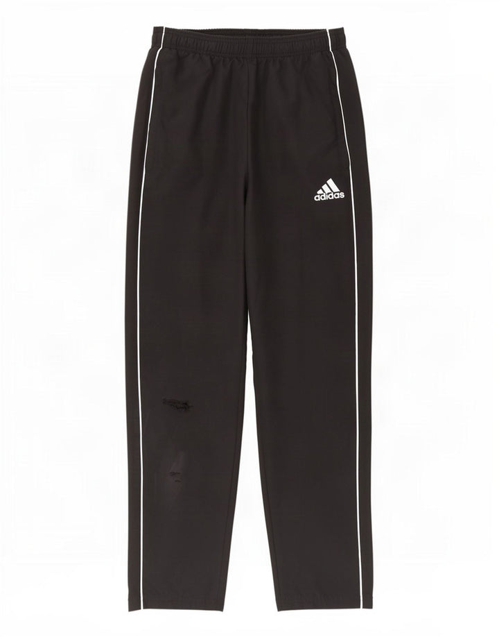 Calças de treino Adidas meninos 13-14 anos preto poliéster