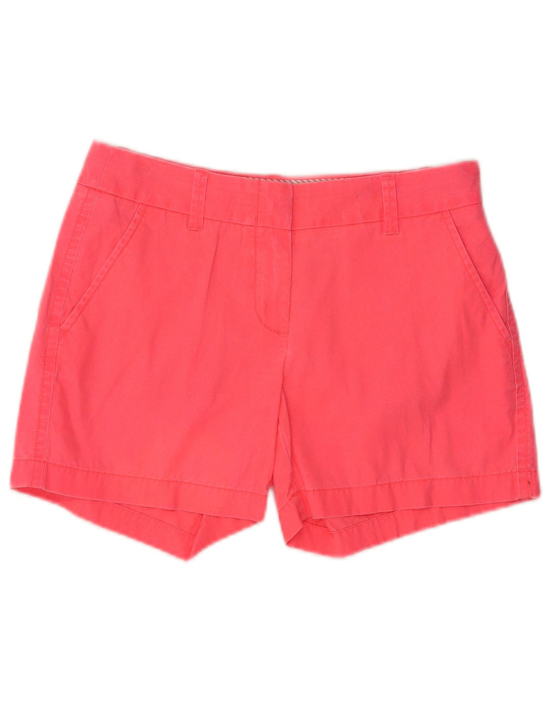 J. Crew Shorts feminino quebrado em chino EUA 2 XS W29 algodão rosa