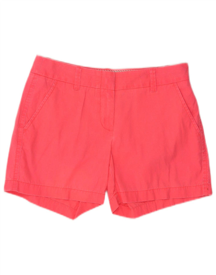 J. Crew Shorts feminino quebrado em chino EUA 2 XS W29 algodão rosa