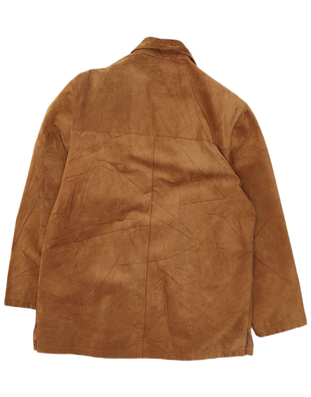 Jaqueta masculina vintage de camurça IT 52 XL couro marrom