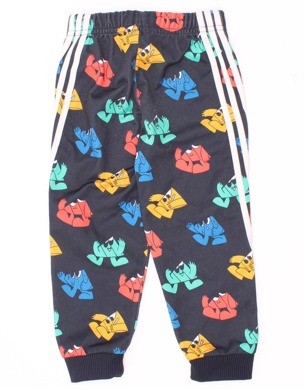 Calças de treino Adidas Baby Boys Graphic Joggers 18-24 meses Azul marinho