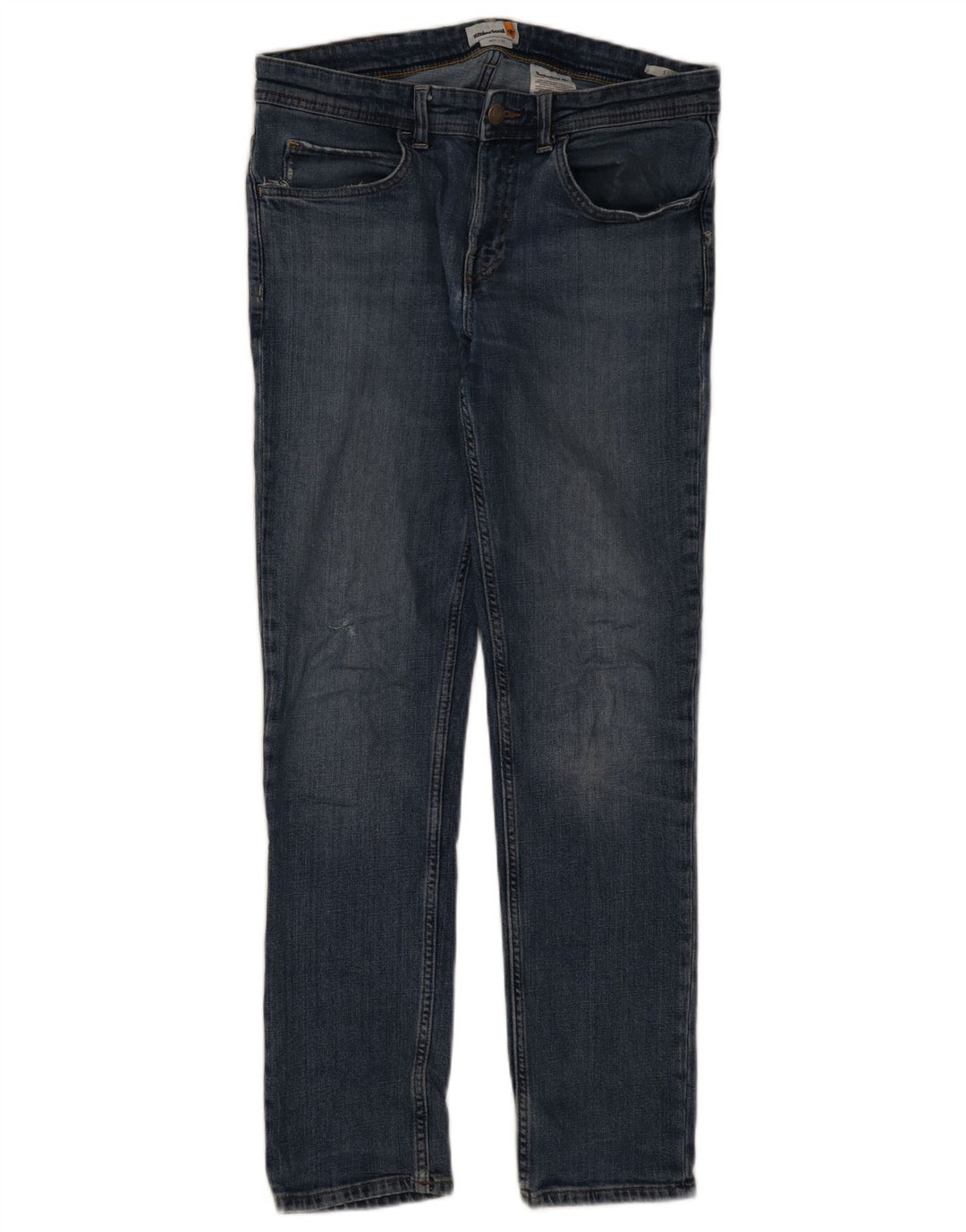 Timberland Mens Slim Jeans W32 L32 Azul Algodão
