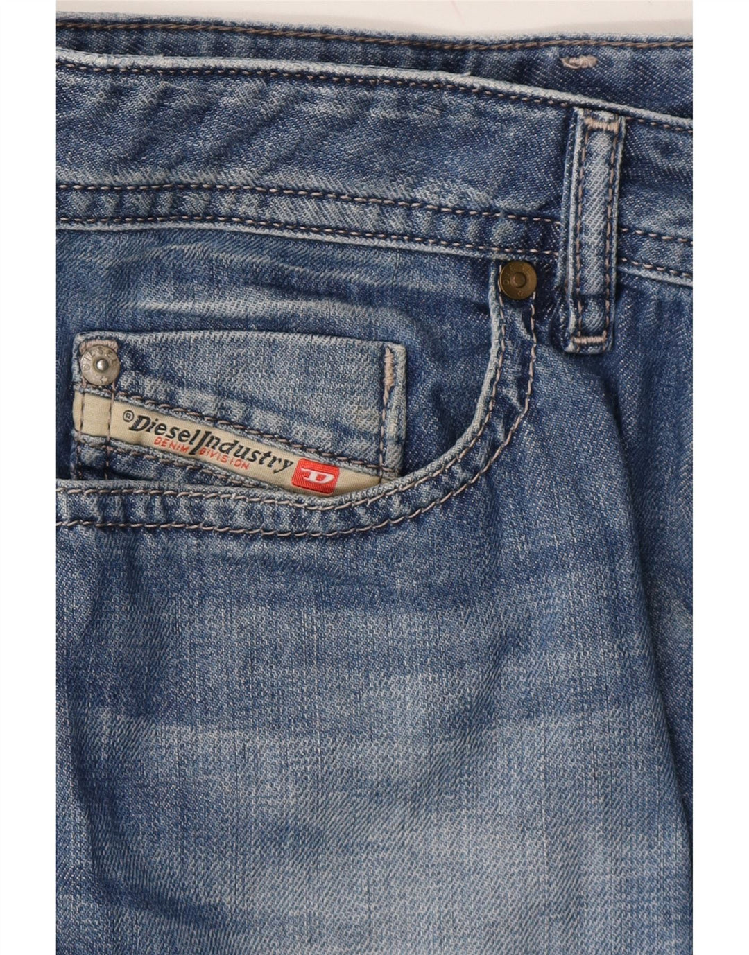 DIESEL Womens Buster Regular Slim Tapered Jeans W27 L32 Blue Cotton Vintage Diesel and Second-Hand Diesel from Messina Hembry 
