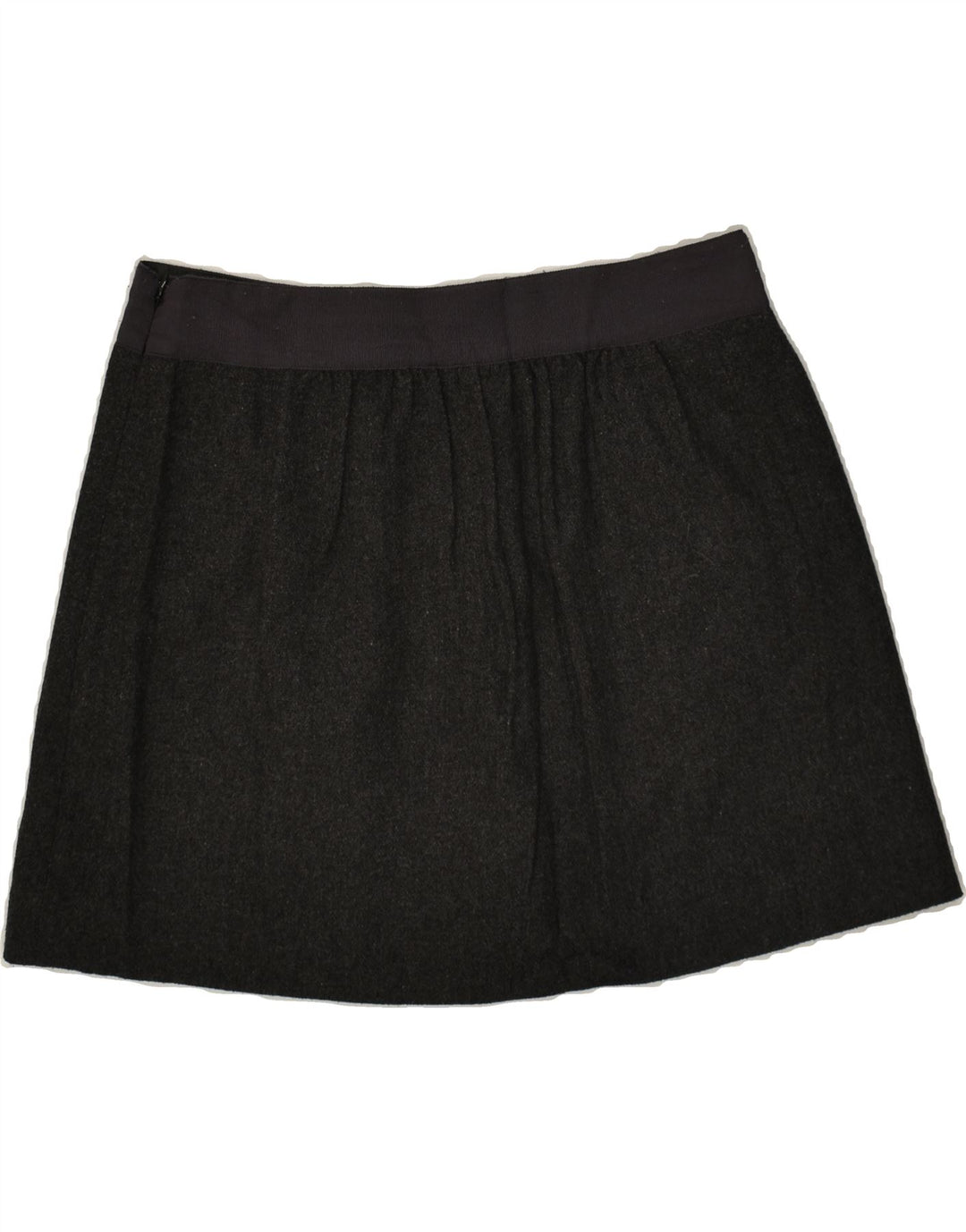 J. CREW Womens Mini Skirt US 8 Medium W32 Grey | Vintage J. Crew | Thrift | Second-Hand J. Crew | Used Clothing | Messina Hembry 