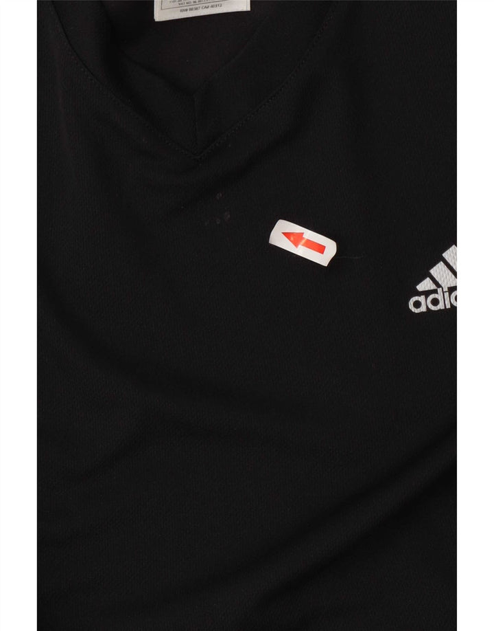 Adidas Response Top Manga Longa UK 12 Médio Preto Poliéster