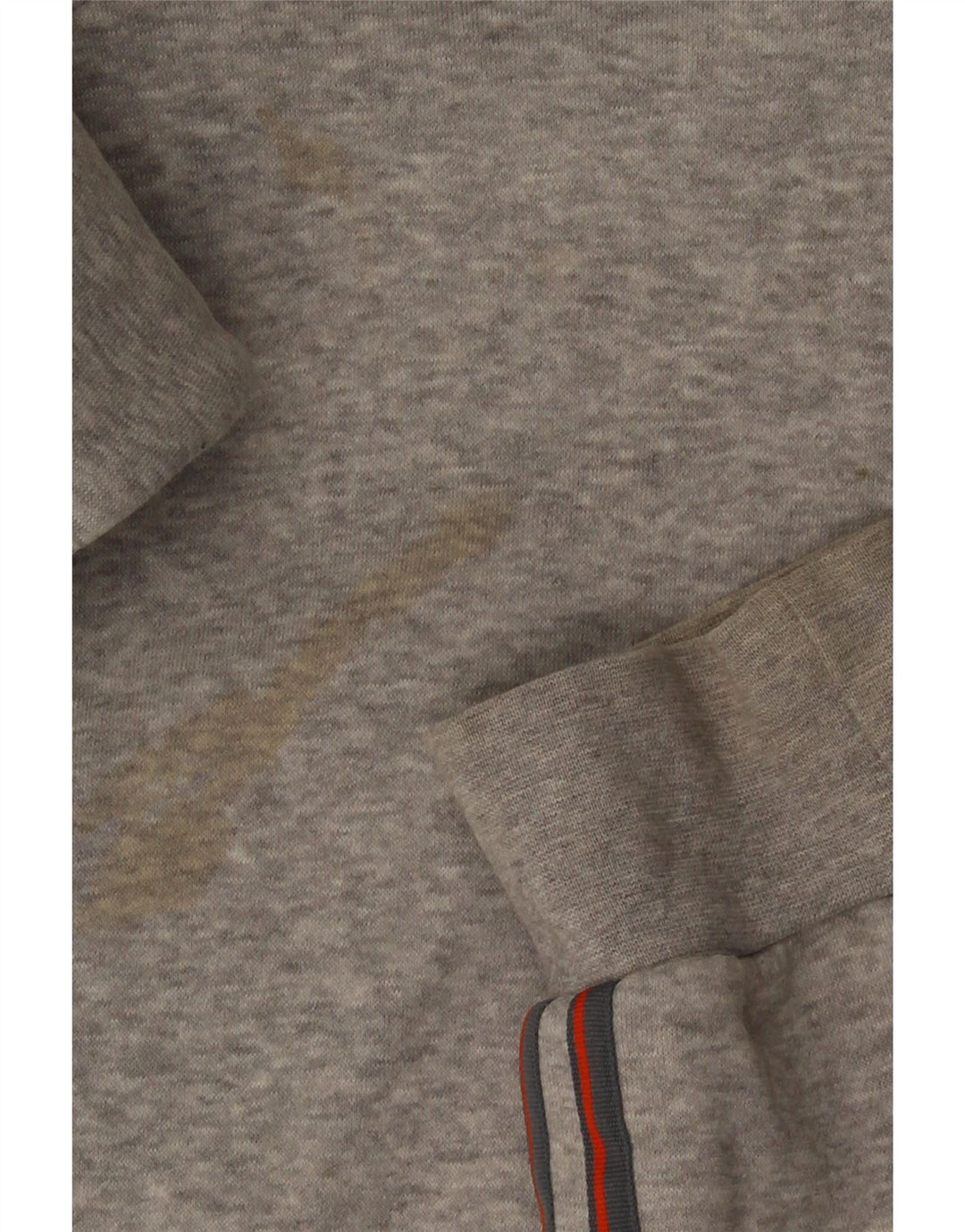 Adidas Mens Hoodie Jumper Médio Cinza Algodão