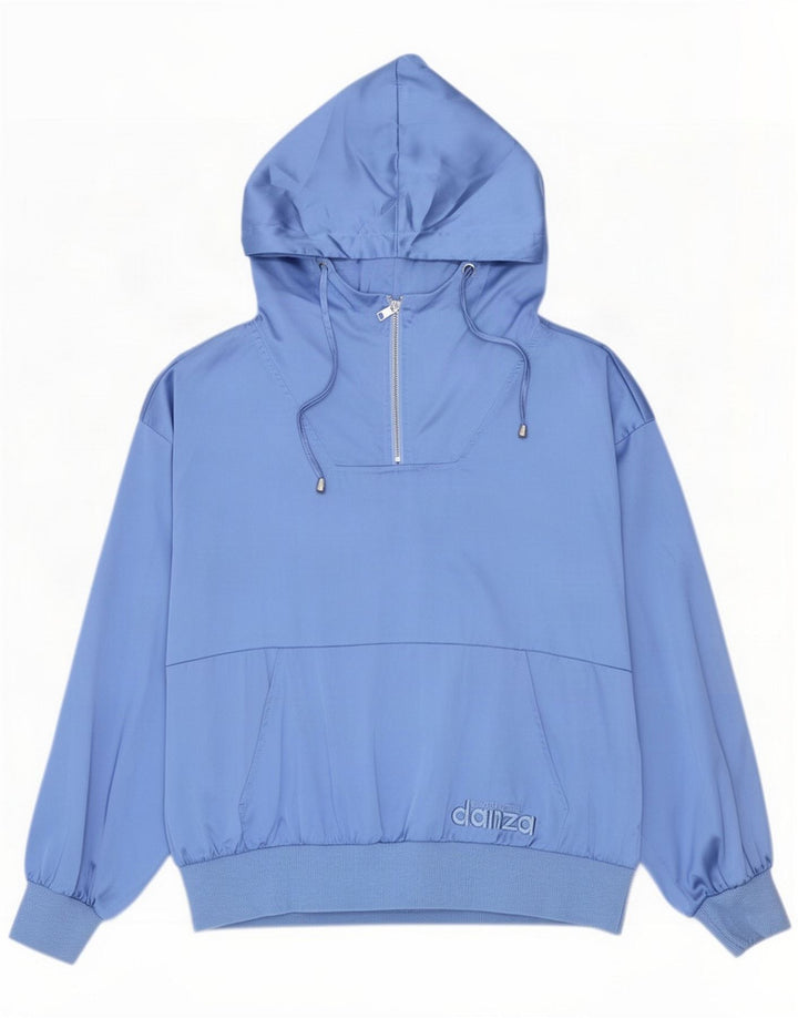Danza Pulôver feminino oversized agasalho top jaqueta Reino Unido 14 azul médio