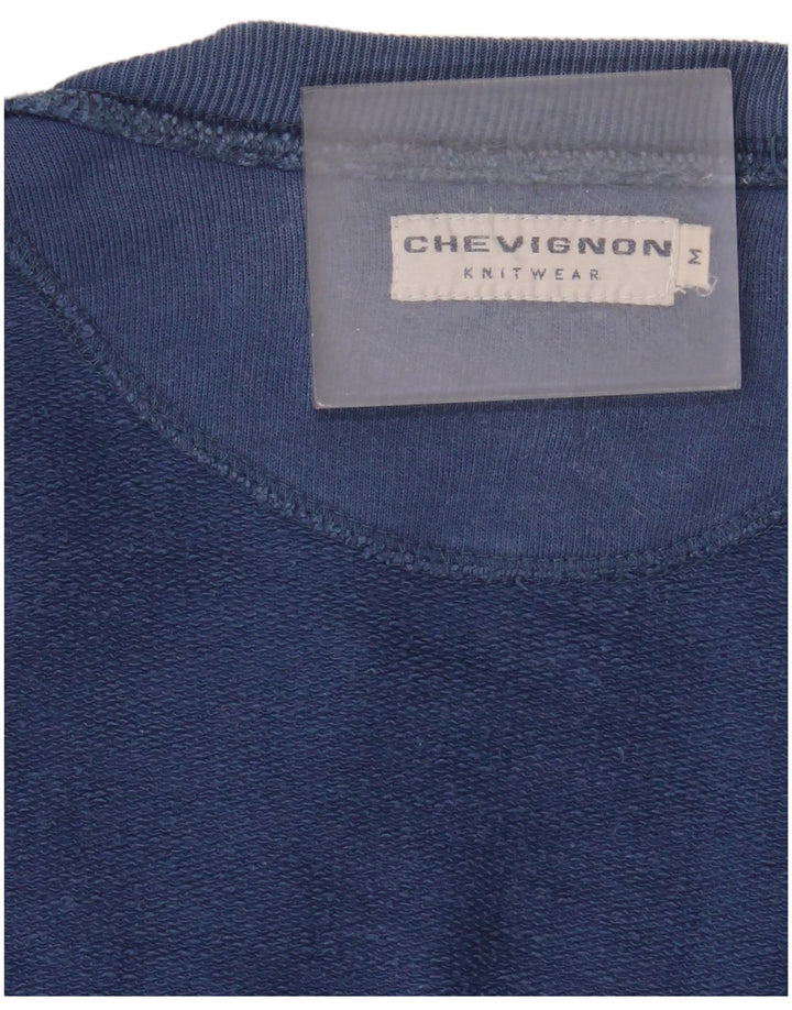 Moletom masculino Chevignon gráfico regular fit jumper médio azul