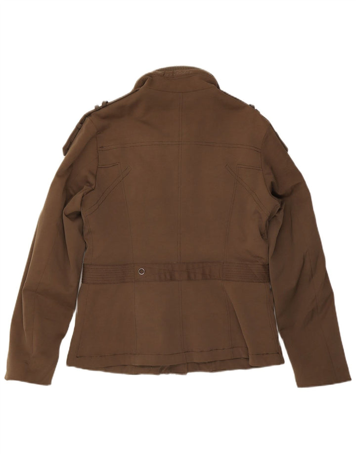 Jaqueta militar feminina Marina Militare UK 18 XL marrom poliéster