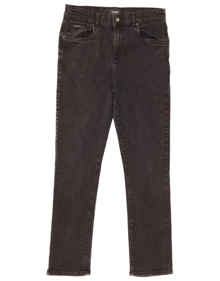 Lyle & Scott Boys Jeans Slim 14-15 Anos Algodão Preto