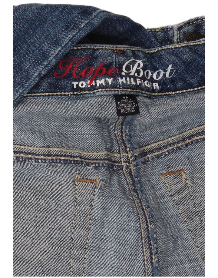 Calça jeans feminina TOMMY HILFIGER US 4 pequena W30 L32 azul