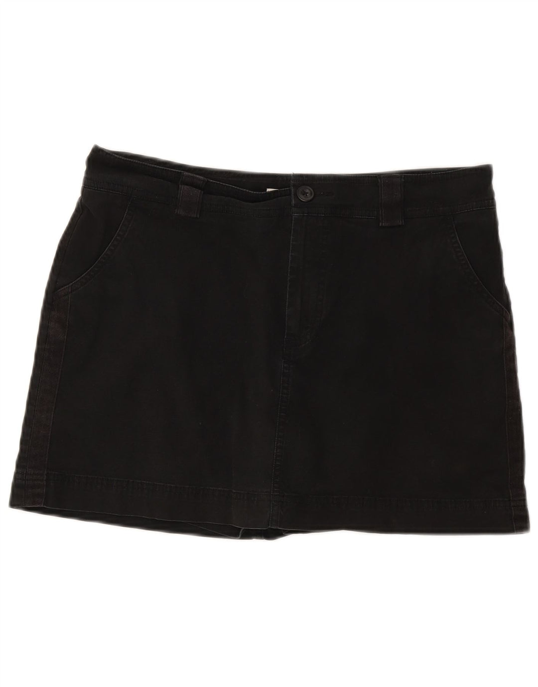 Shorts Chino feminino DOCKERS US 8 médio W34 algodão preto