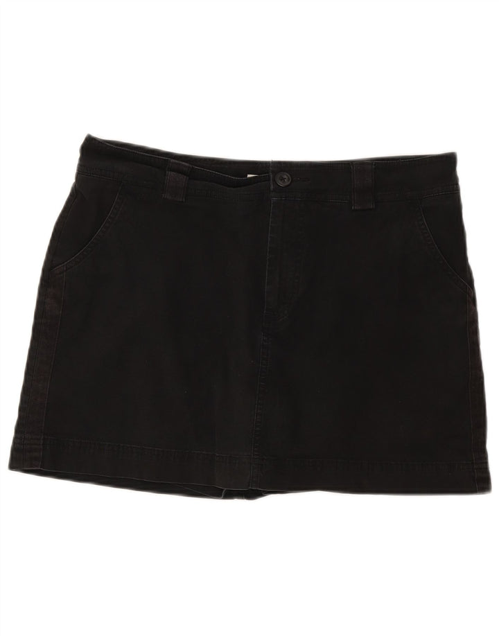 Shorts Chino feminino DOCKERS US 8 médio W34 algodão preto
