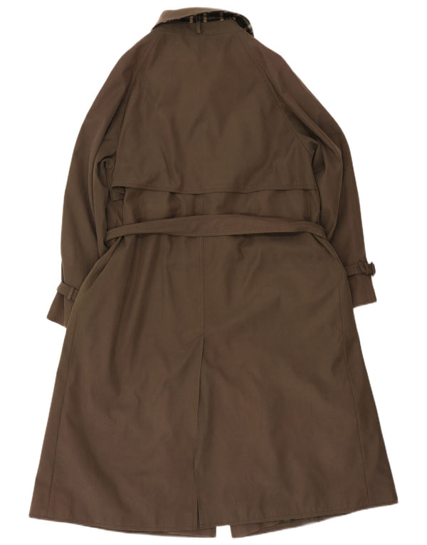 Trench Coat feminino David Barry Reino Unido 12 marrom médio
