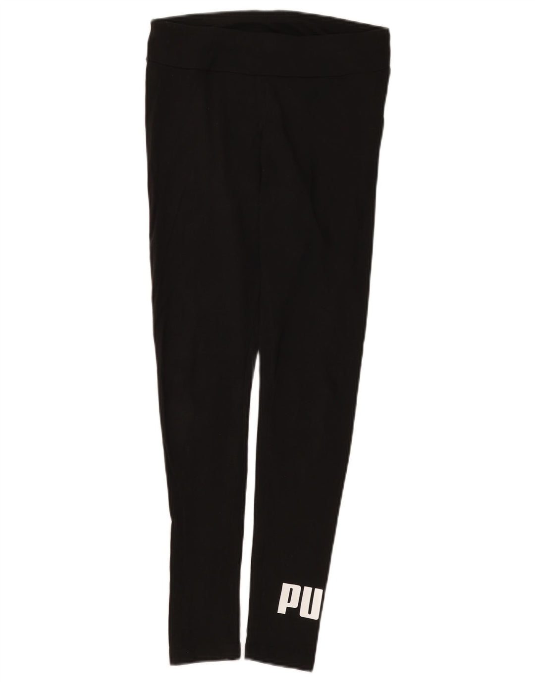 Leggings Puma Feminino UK 8 Pequeno Algodão Preto