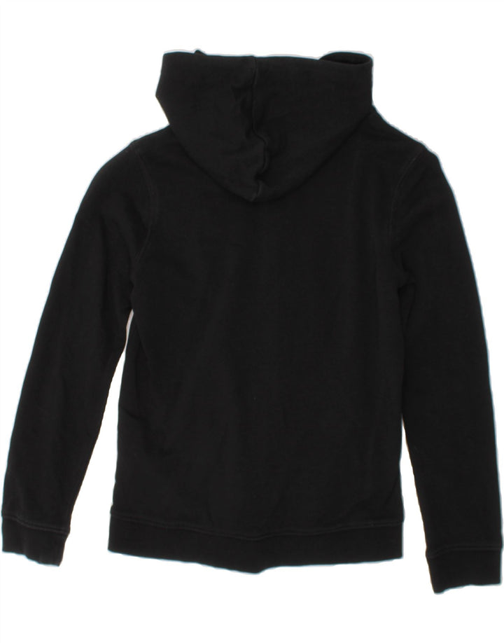 GUESS Girls Zip Hoodie Sweater 7-8 Years Black Cotton Vintage Guess and Second-Hand Guess from Messina Hembry 