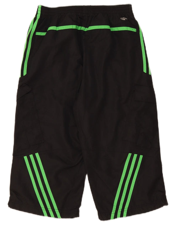 Adidas Meninas Clima 365 Bermuda Esportiva Shorts 12-13 Anos Preto Colorblock
