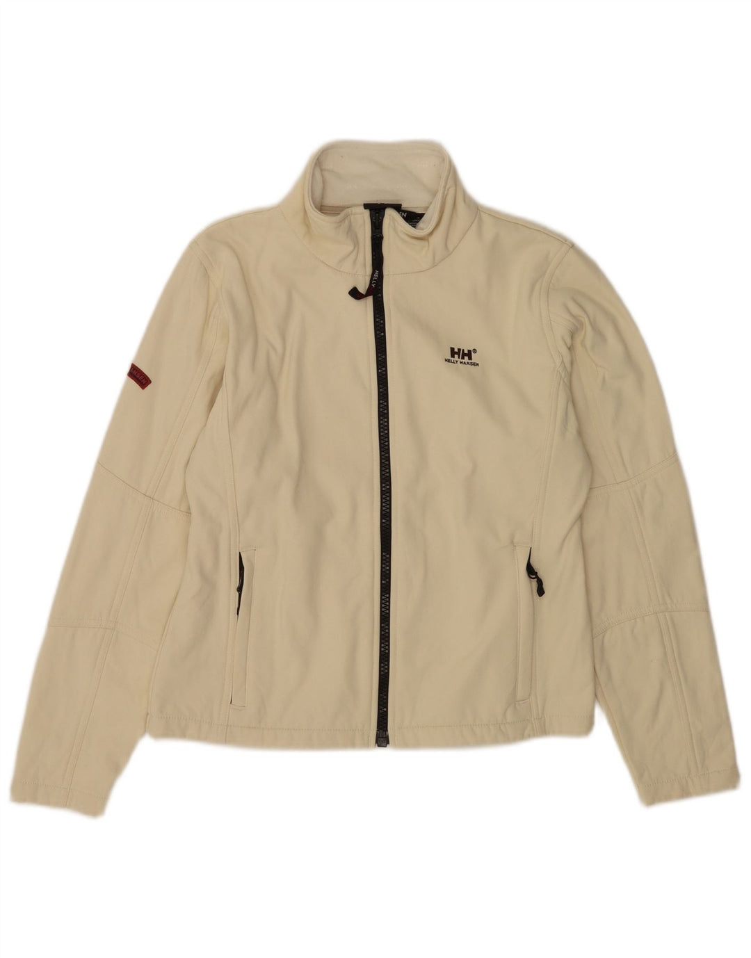 Jaqueta de treino feminina Helly Hansen UK 14 médio bege nylon
