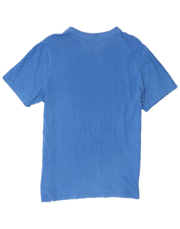 Camiseta masculina Nike grande algodão azul
