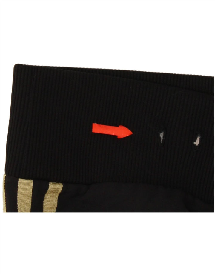 Adidas Womens Tracksuit Calças Joggers UK 14 Médio Preto Poliamida