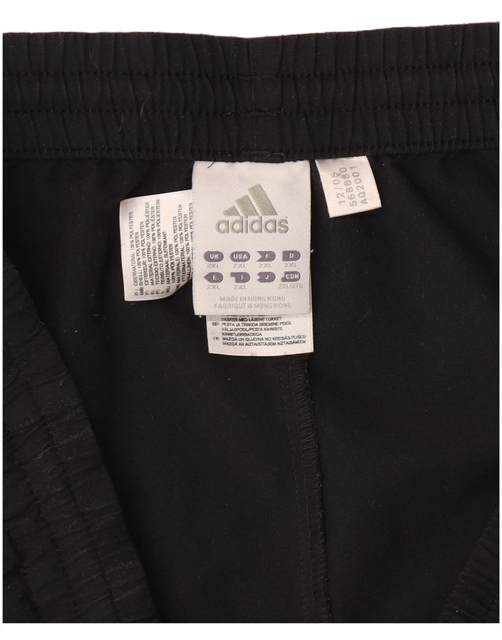 Calças de treino masculinas ADIDAS 2XL poliéster preto
