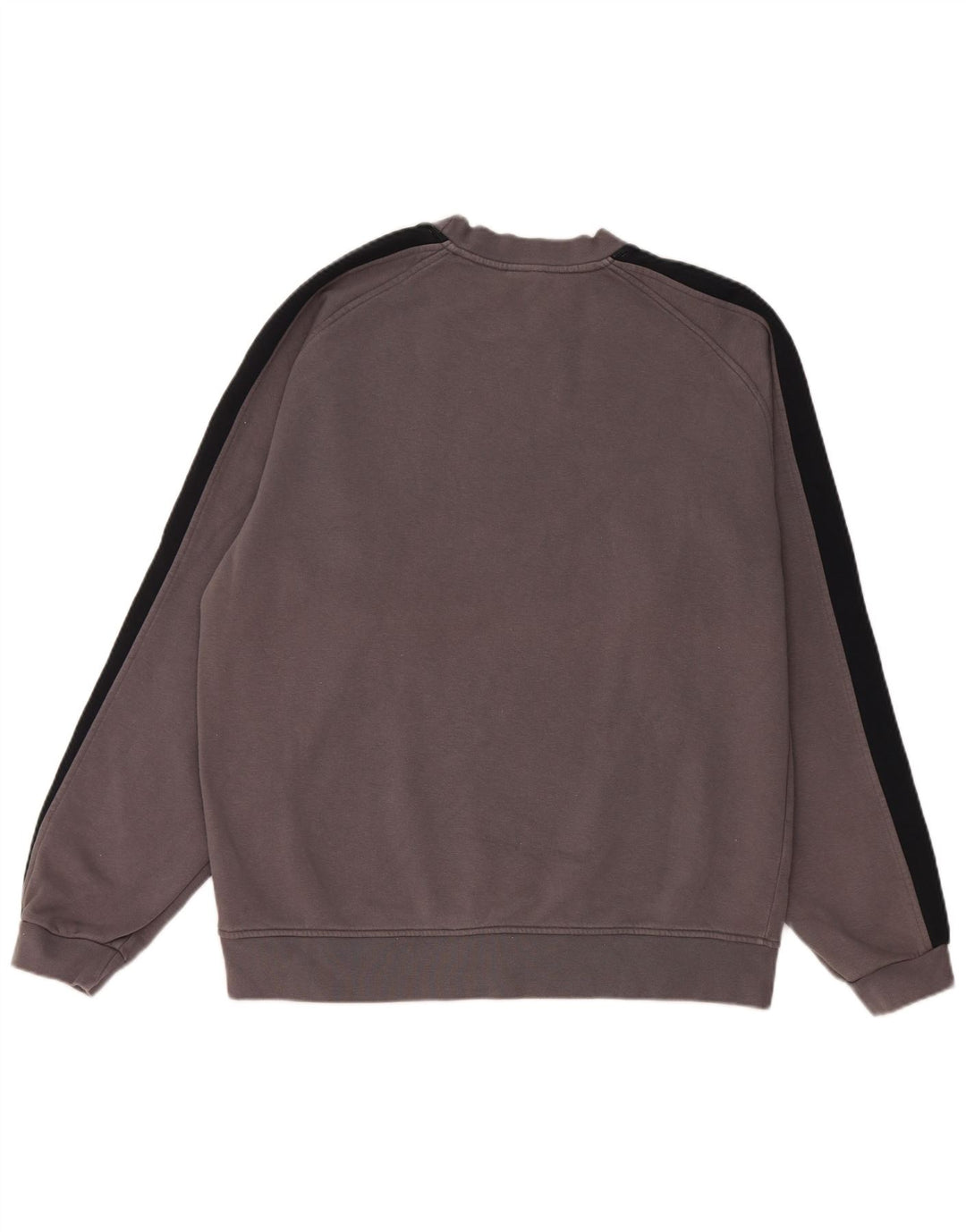 Moletom masculino Nike Jumper grande cinza colorblock algodão
