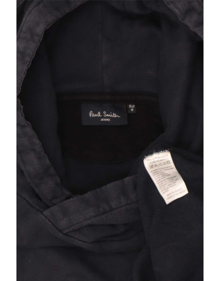 Paul Smith moletom com capuz masculino médio algodão azul marinho