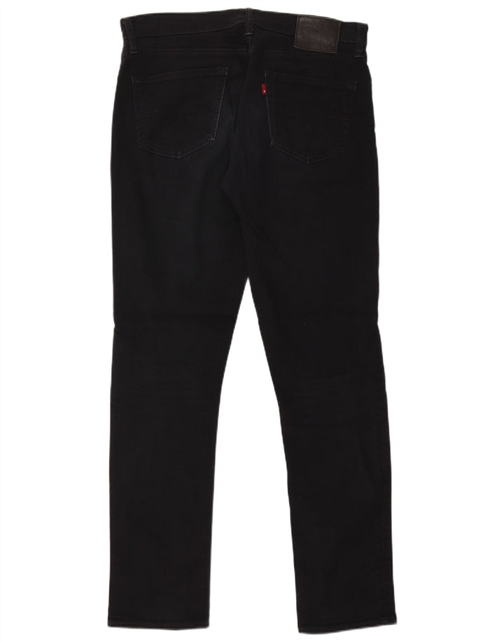 Levi's Masculino 511 Slim Jeans W34 L34 Algodão Preto