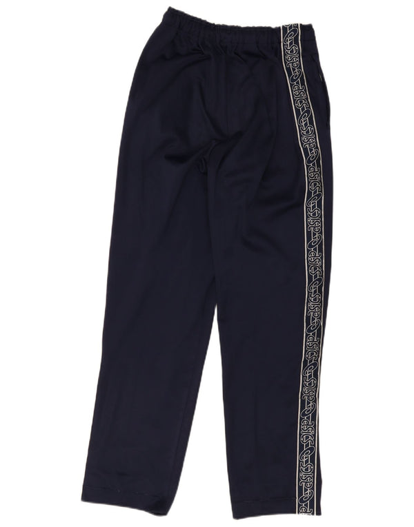 Calça de treino masculina Asics Graphic azul marinho médio