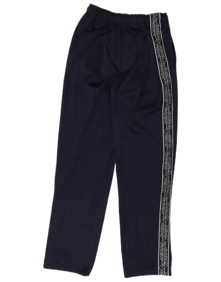 Calça de treino masculina Asics Graphic azul marinho médio