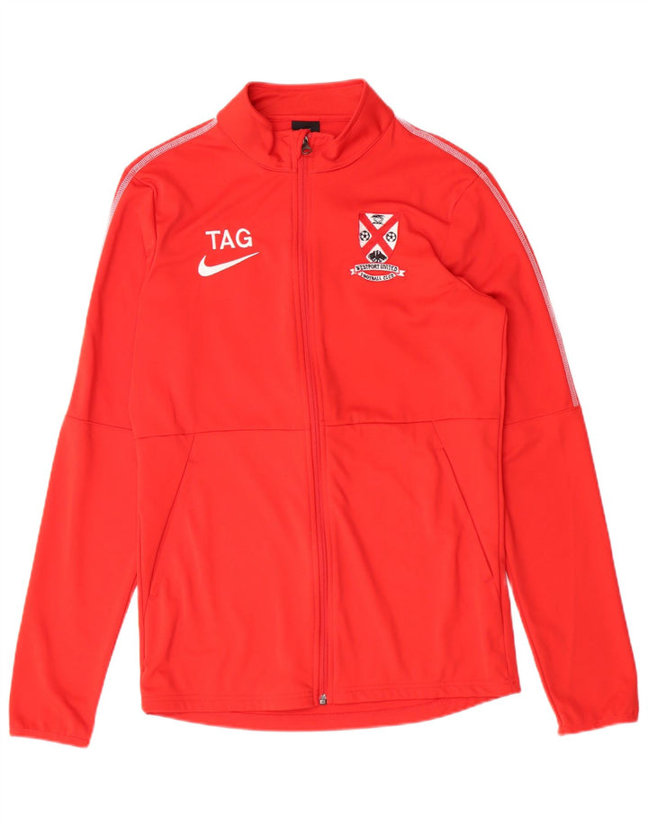 Nike Mens Graphic Tracksuit Top Jacket Pequeno Poliéster Vermelho Esportes