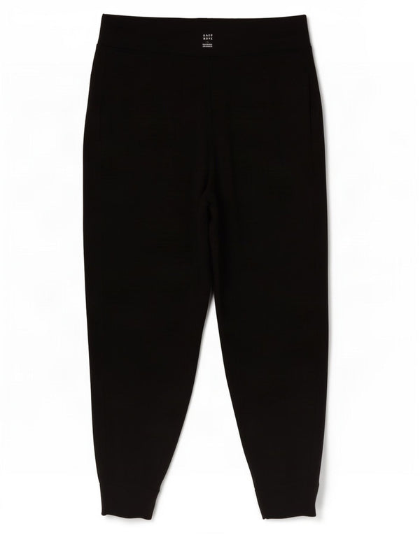 Marks & Spencer Calças de treino femininas Joggers Reino Unido 14 Grande Preto