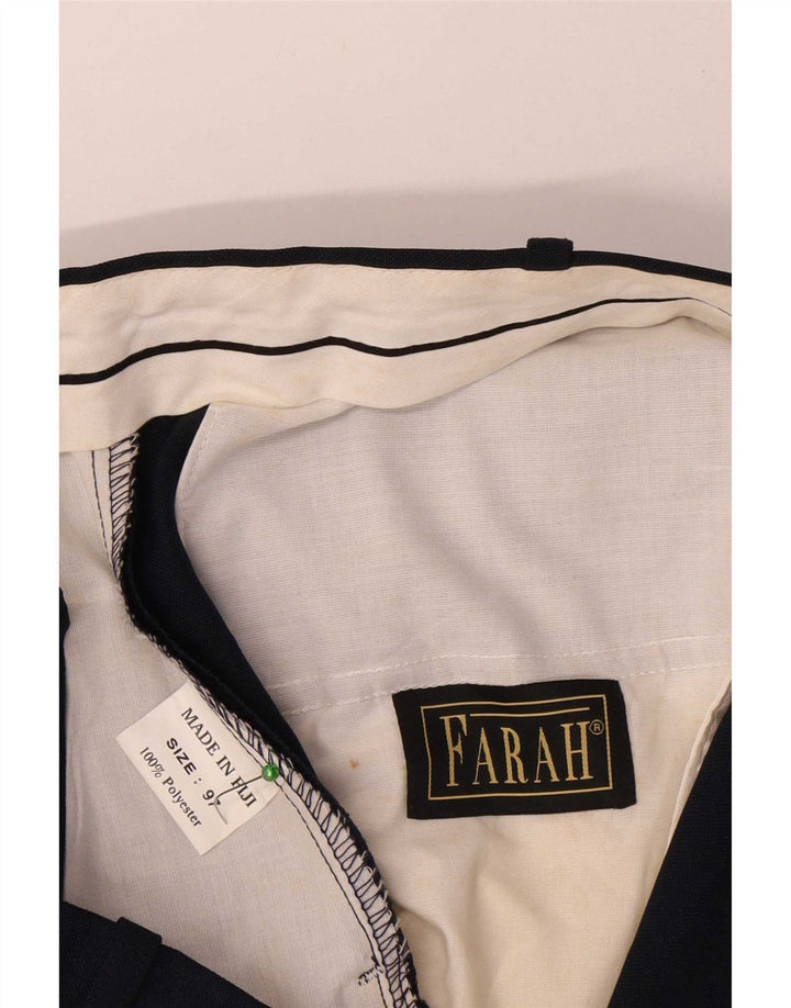 Farah Mens Chino Shorts W38 XL Poliéster Azul Marinho